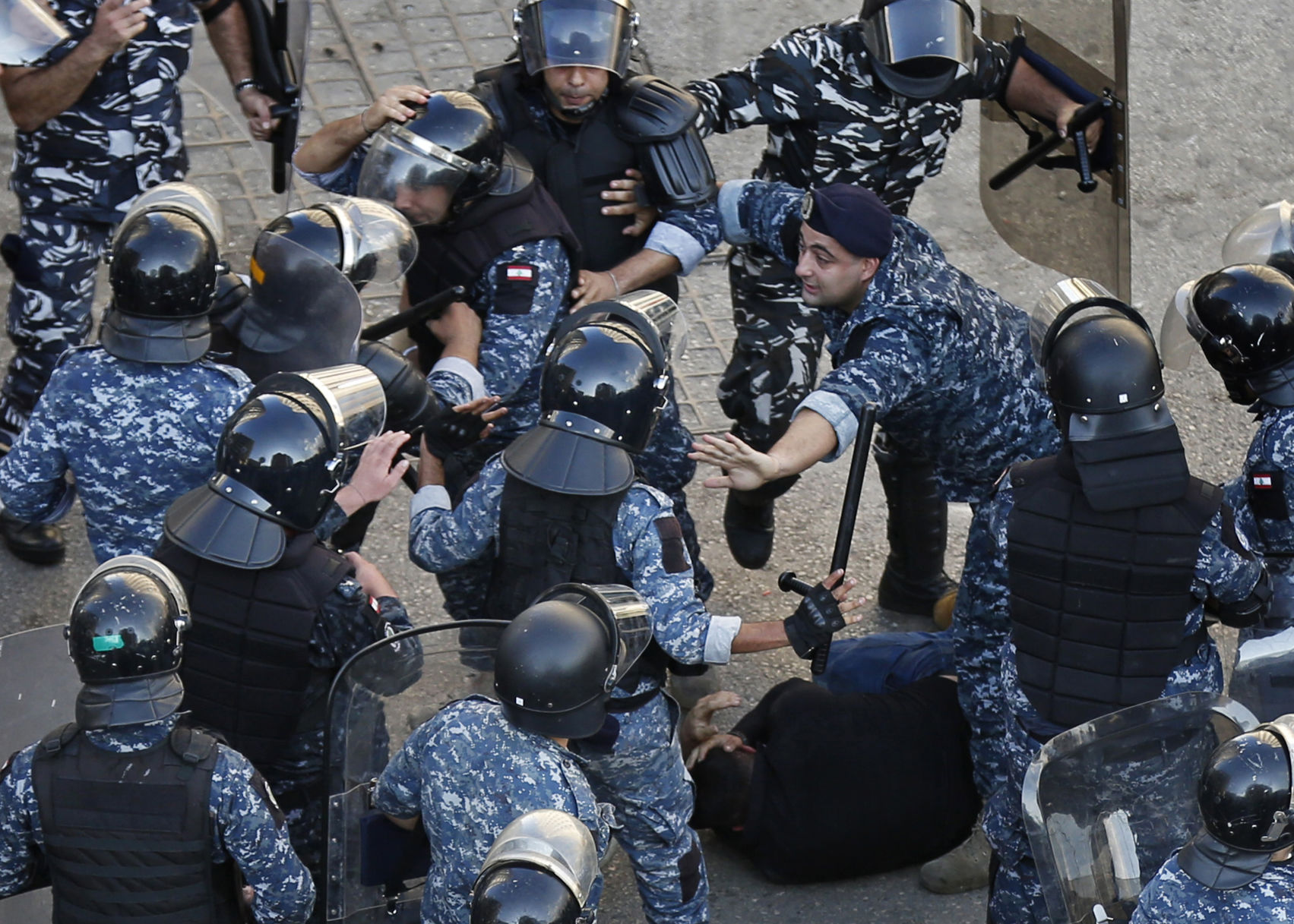 APTOPIX Lebanon Protests